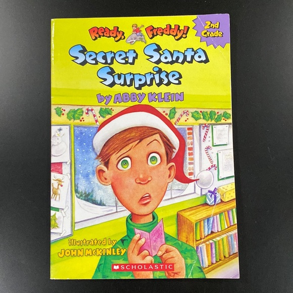 Ready, Freddy! 2nd Grade #3: Secret Santa Surprise by Abby Klein - Novel - Picture 1 of 5
